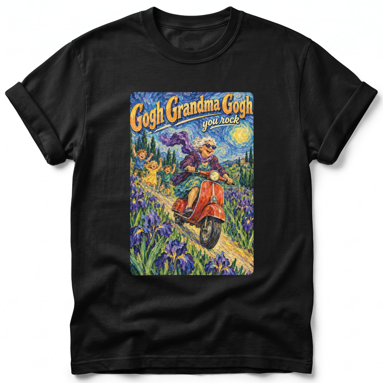 Gogh Grandma Gogh ~ Comfort Colors Premium Tee