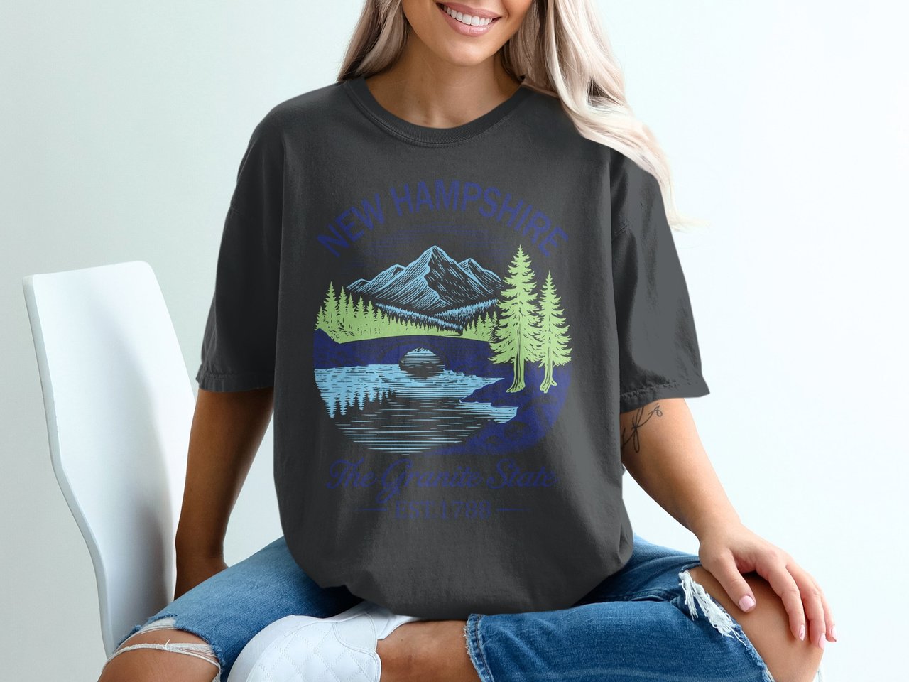 New Hampshire Granite State Est. 1788 T-Shirt