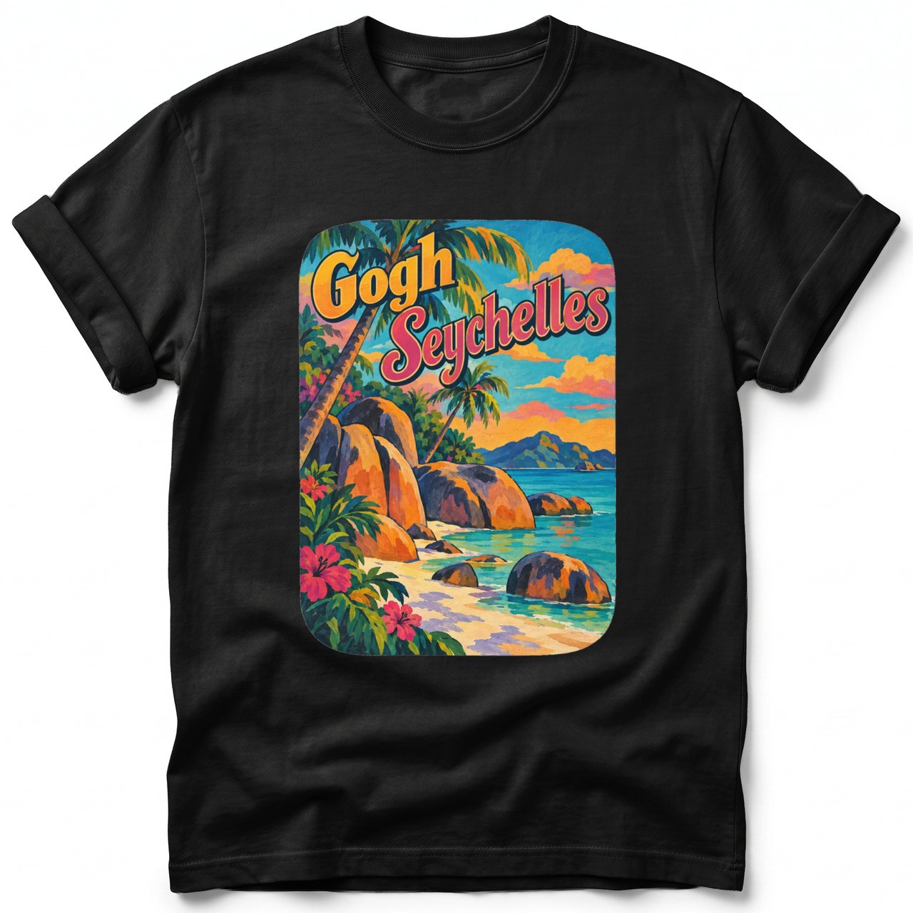 Gogh Seychelles ~ Comfort Colors Premium Tee