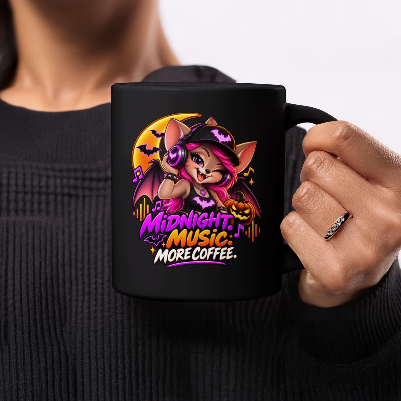 Midnight Music More Coffee Mug