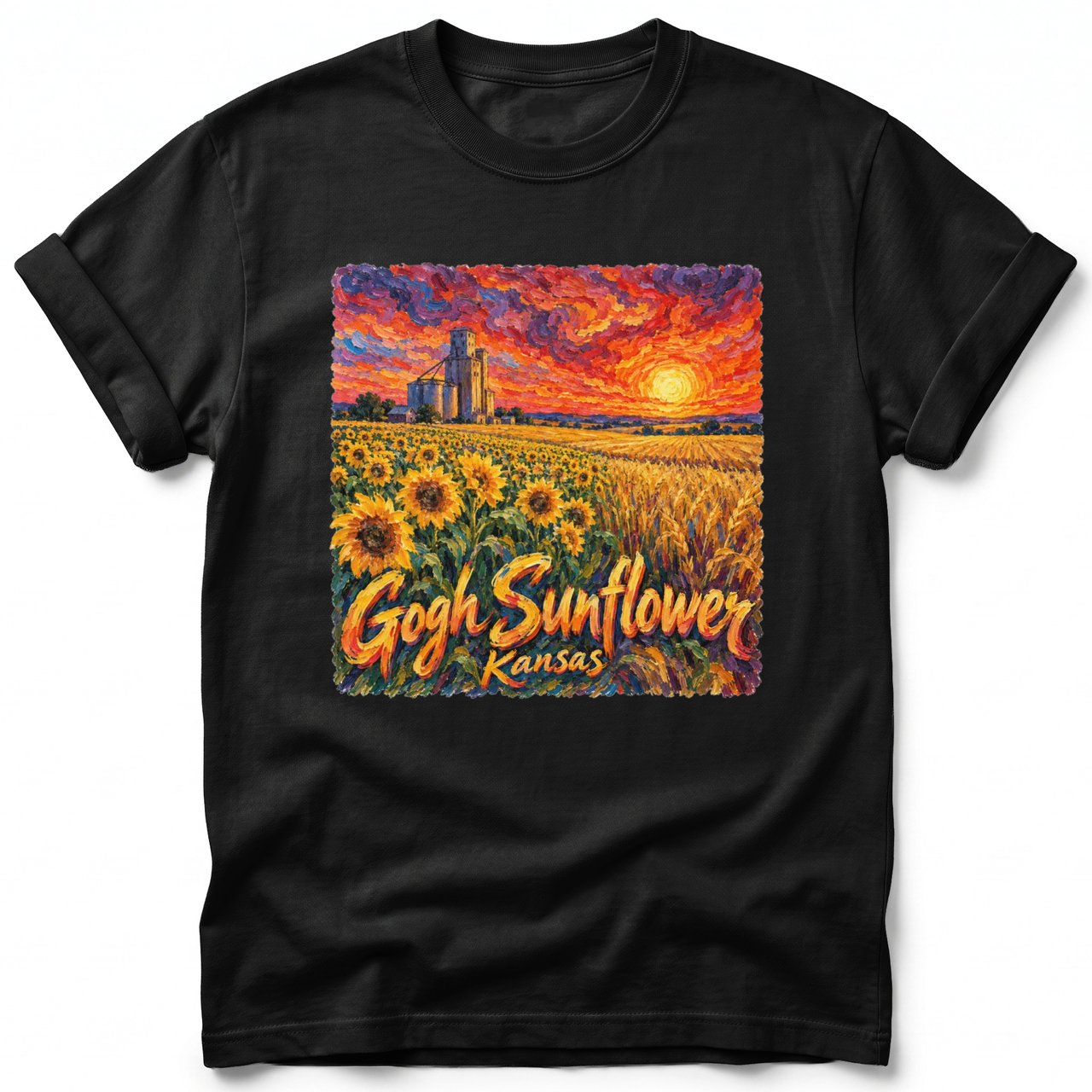 Gogh Sunflower ~ Comfort Colors Premium Tee