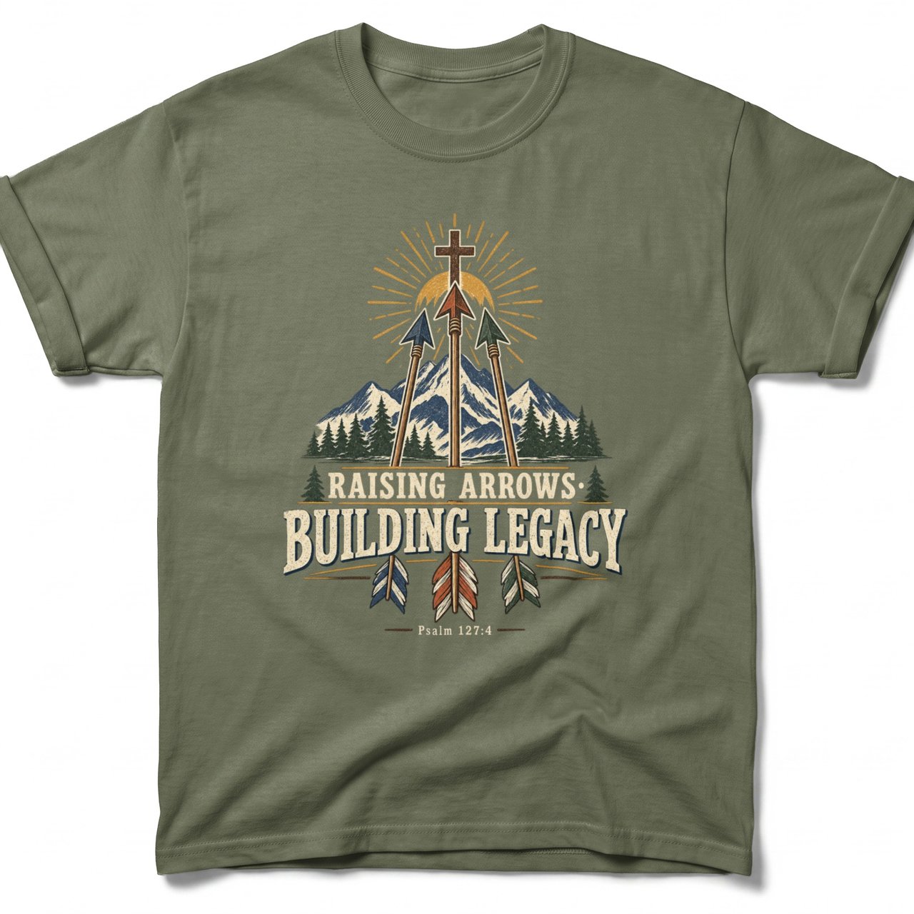 Raising Arrows Building Legacy Tee