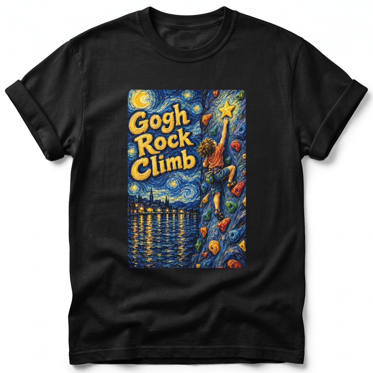 Gogh Rock Climb ~ Comfort Colors Premium Tee