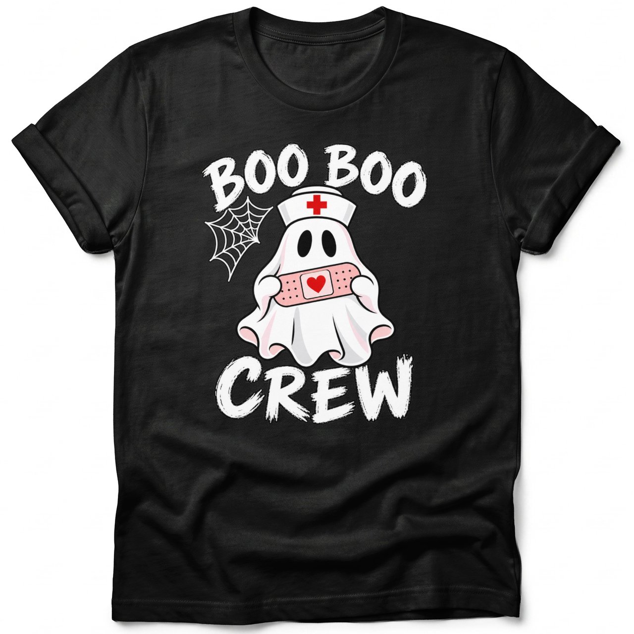 Boo Boo Crew Ghost Nurse Tee