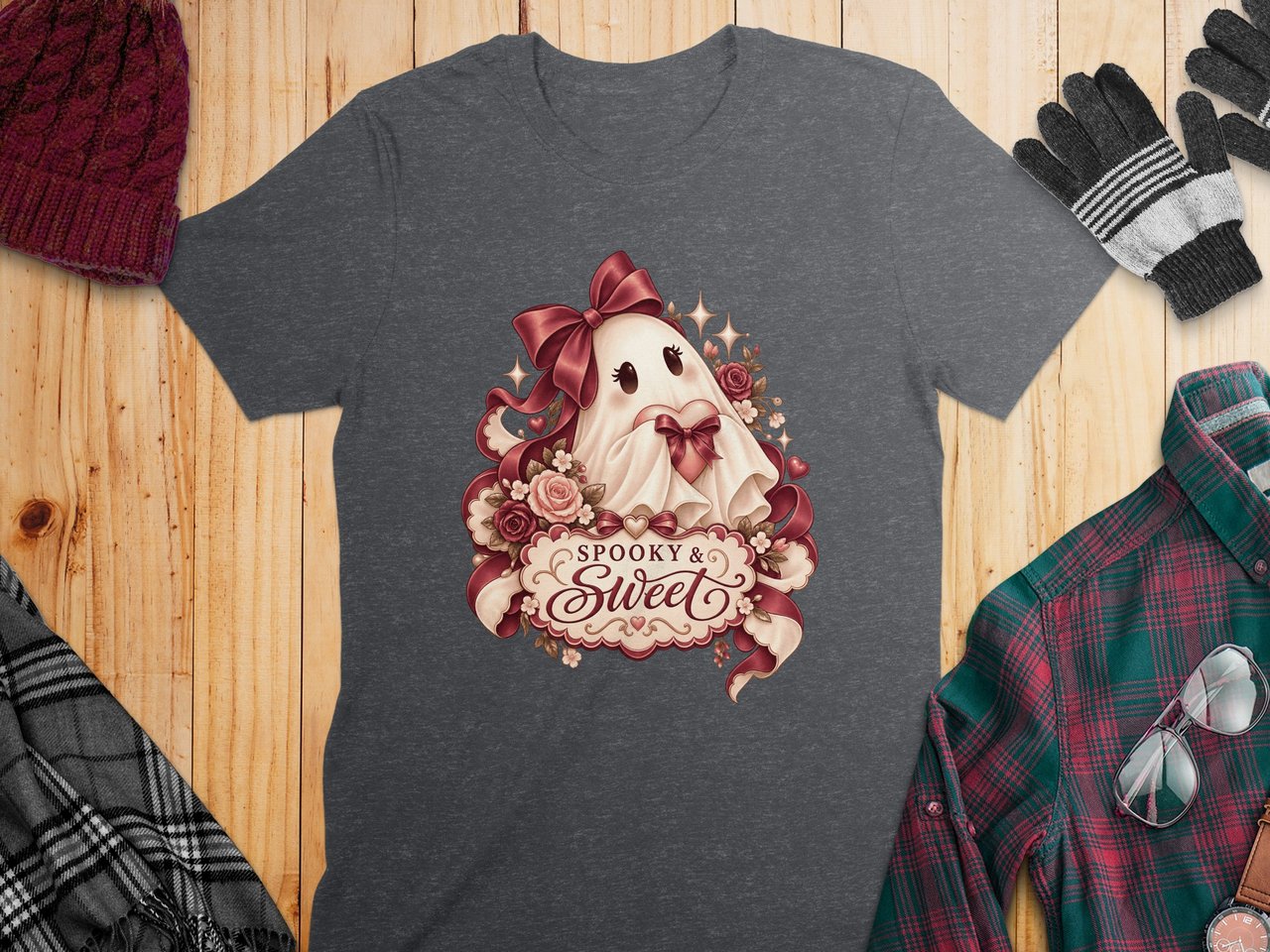 Spooky and Sweet Ghost Tee