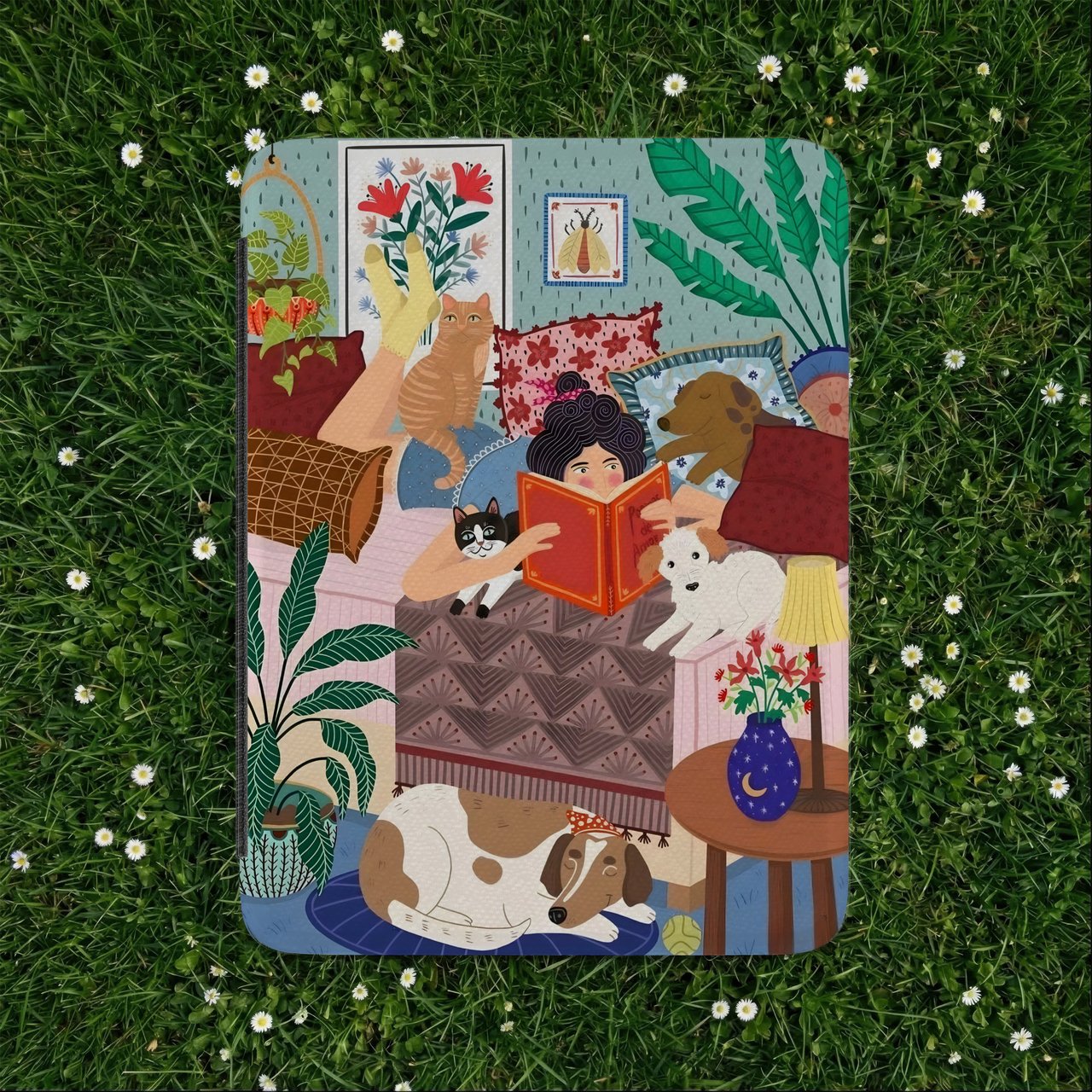 Cozy Reading Nook Kindle Case