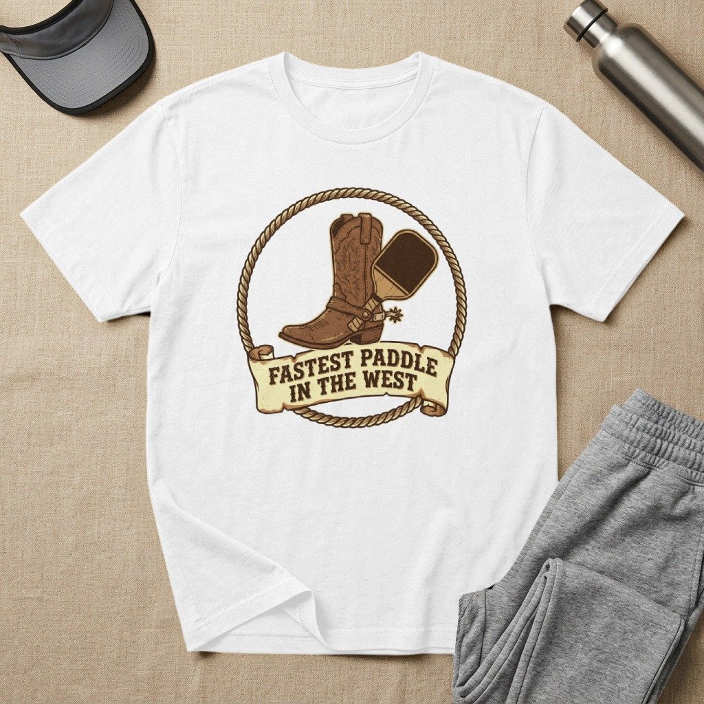 Fastest Paddle In The West T-Shirt
