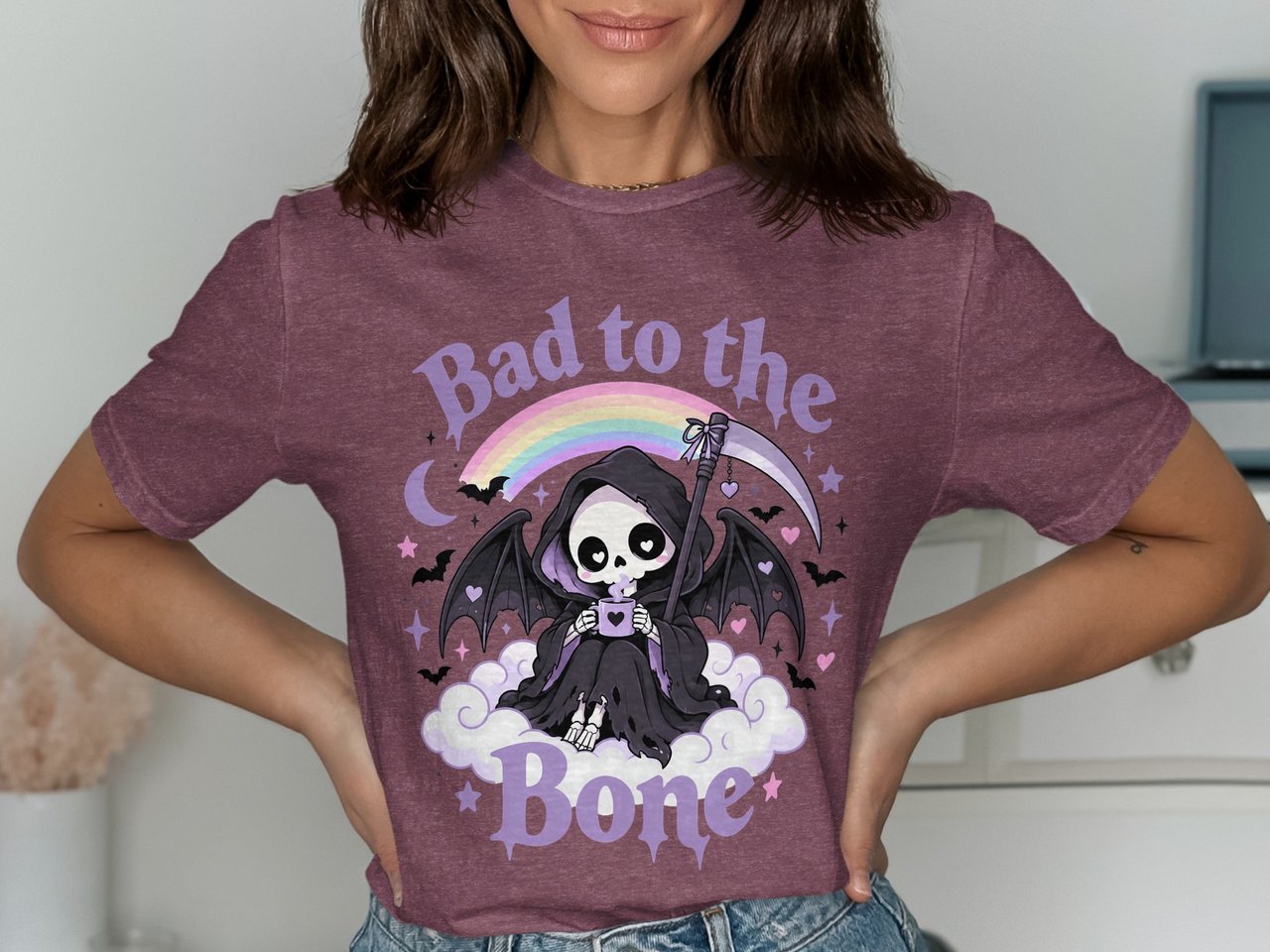Bad to the Bone Reaper Tee