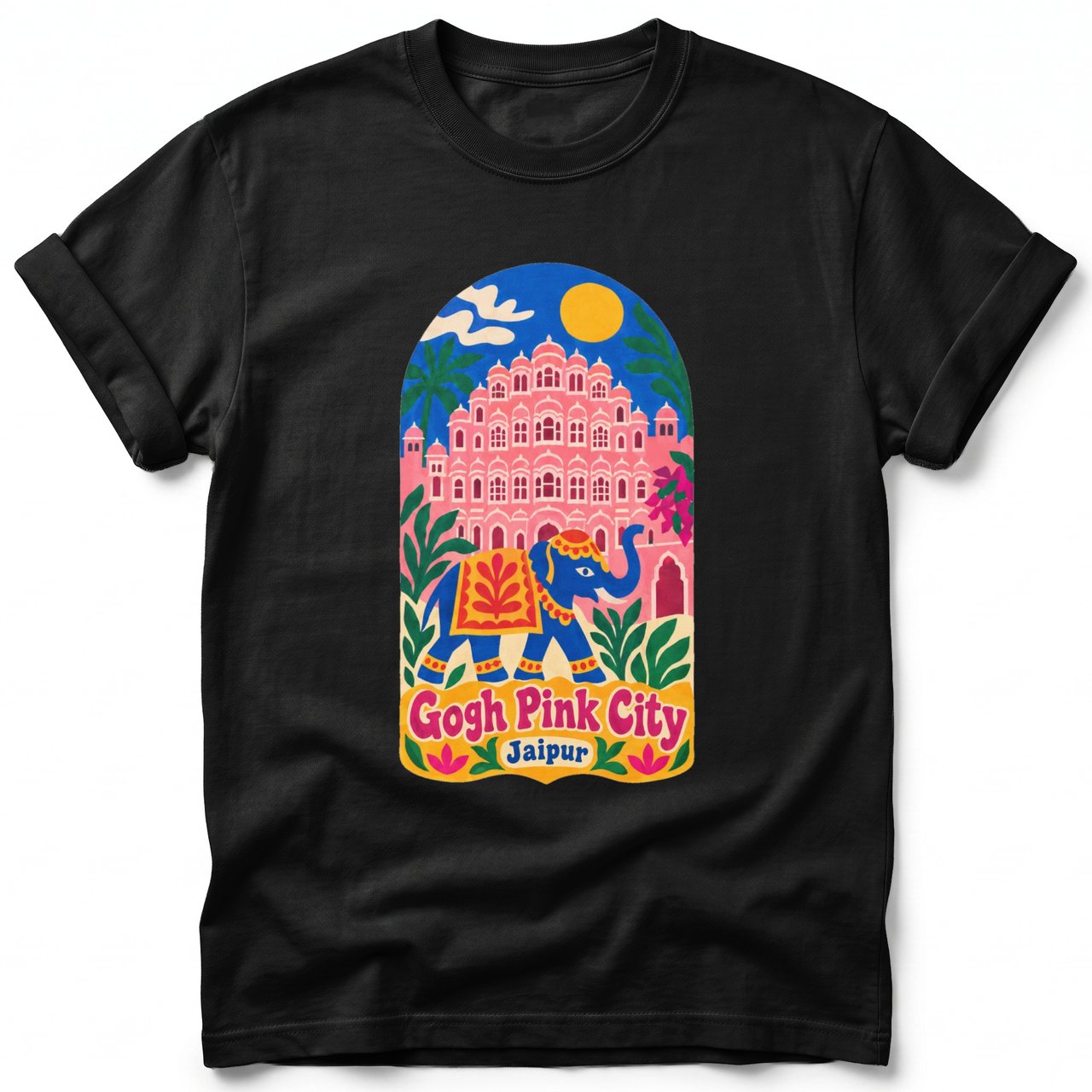 Gogh Pink City ~ Comfort Colors Premium Tee