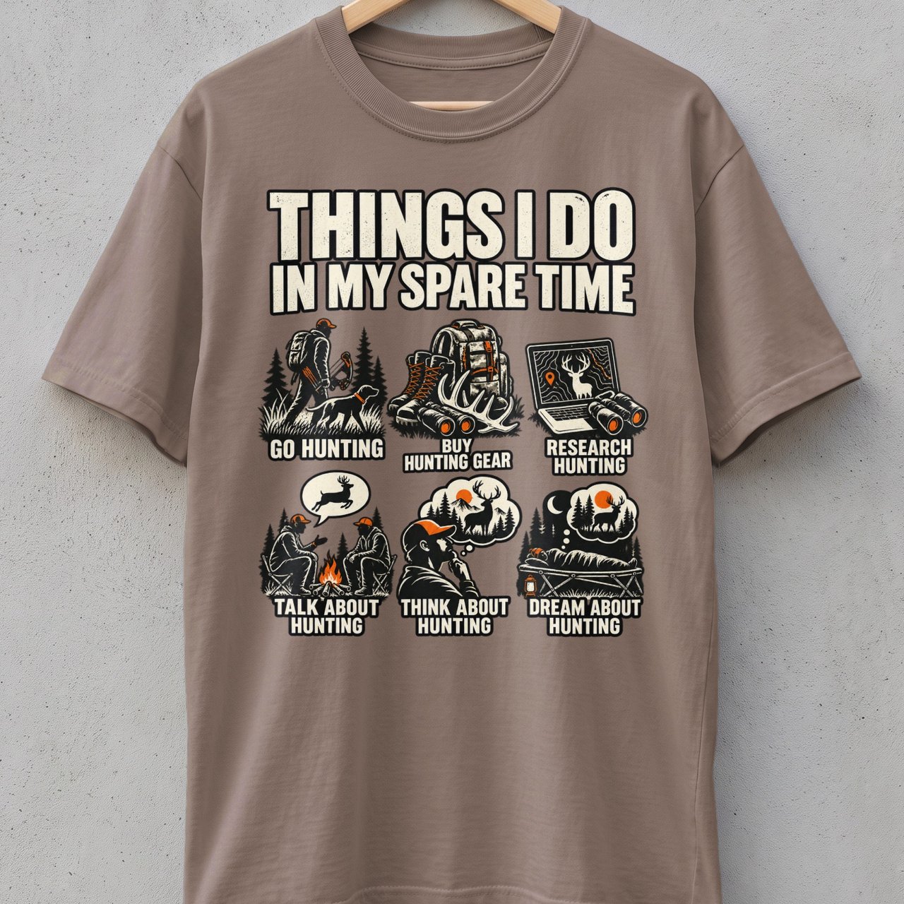 Things I Do In My Spare Time Hunting Tee