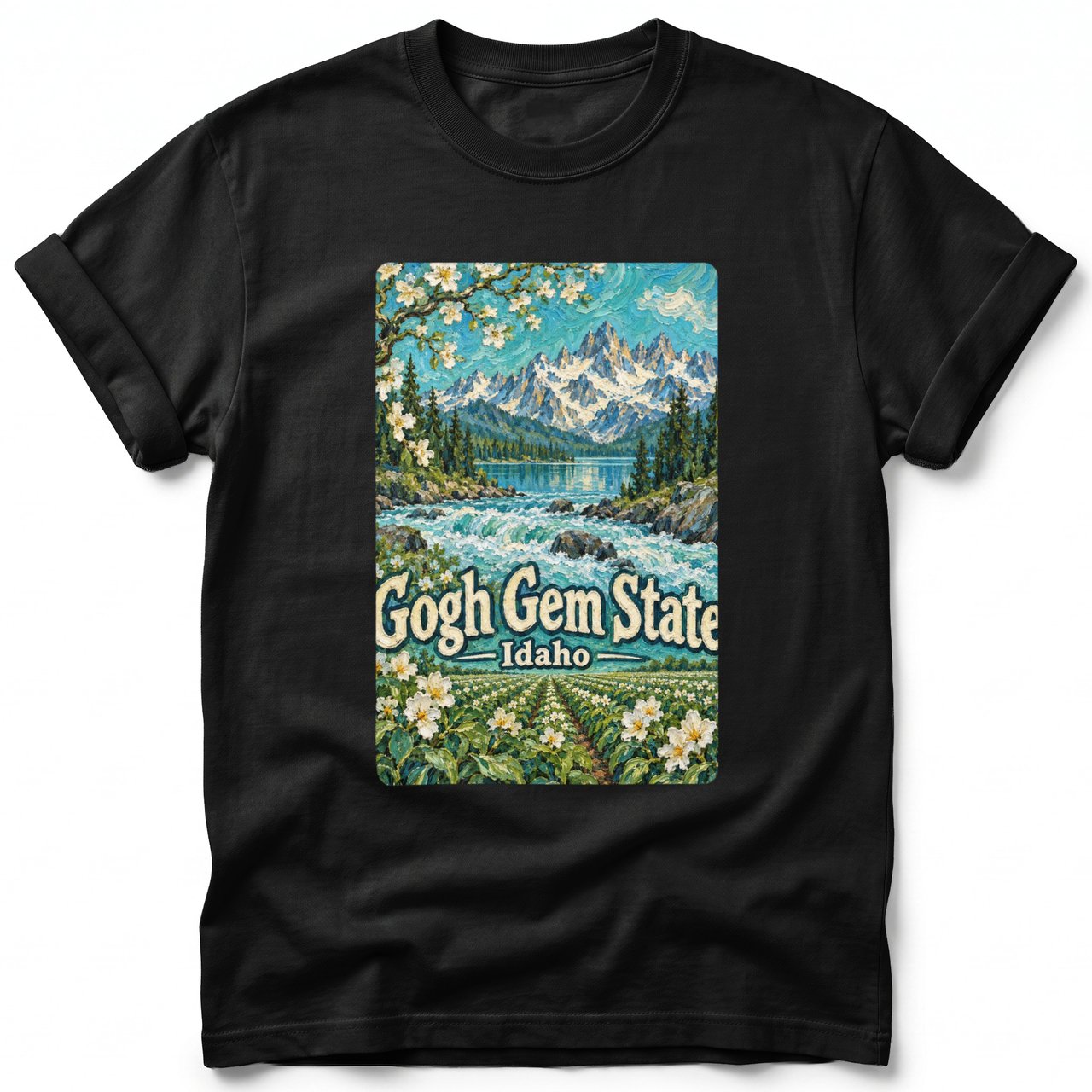 Gogh Gem State ~ Comfort Colors Premium Tee