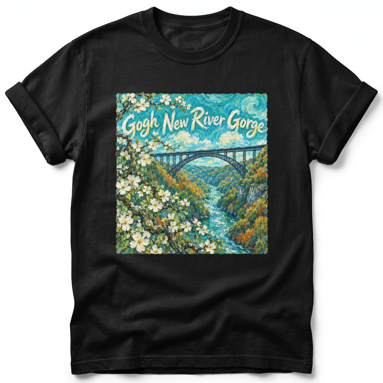Gogh New River Gorge ~ Comfort Colors Premium Tee