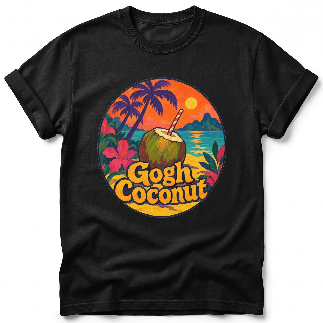 Gogh Coconut ~ Comfort Colors Premium Tee