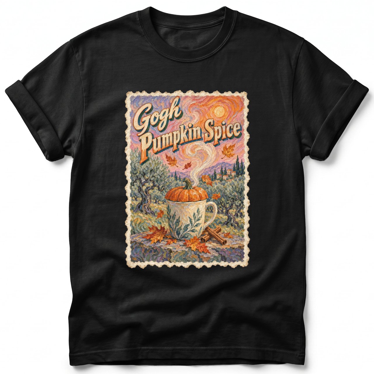 Gogh Pumpkin Spice ~ Comfort Colors Premium Tee