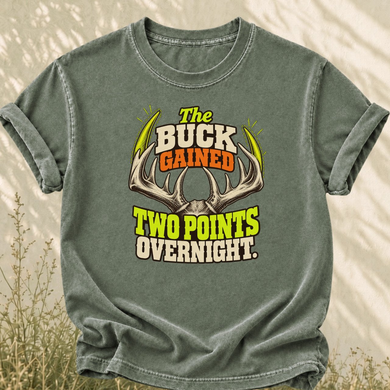 The Buck Gained Two Points Tee