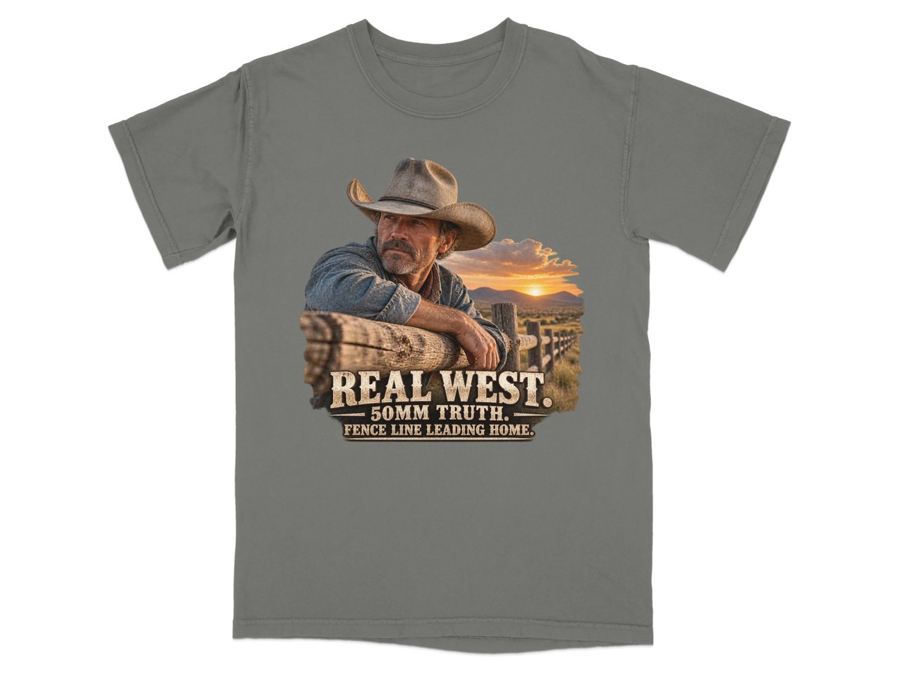 Real West Cowboy Tee
