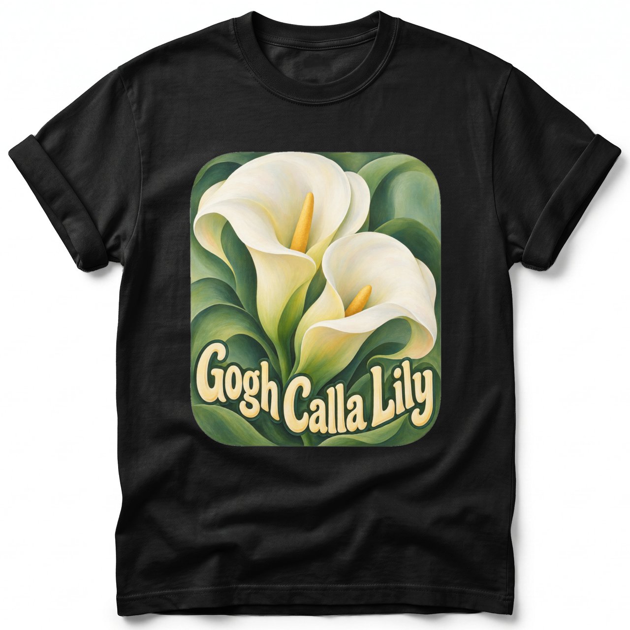 Gogh Calla Lily ~ Comfort Colors Premium Tee