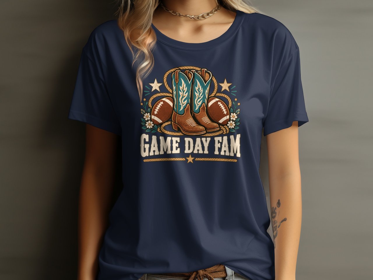 Game Day Fam Tee or Sweatshirt