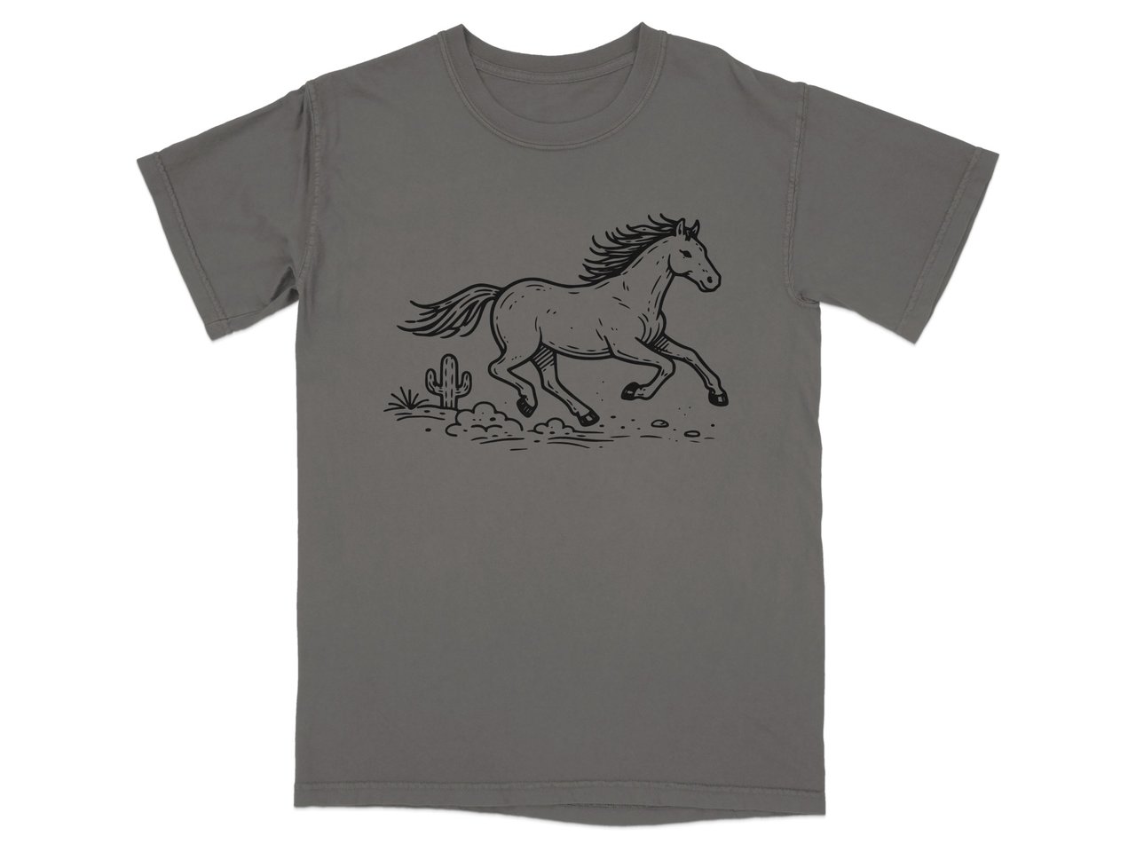 Desert Gallop Horse Graphic T-Shirt