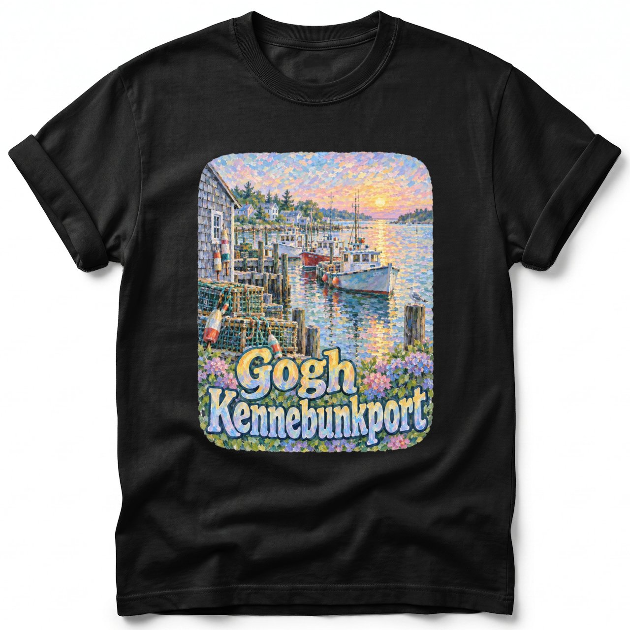 Gogh Kennebunkport ~ Comfort Colors Premium Tee