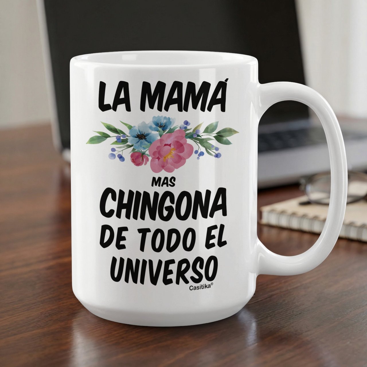 La Mamá Más Chingona Mug – Funny Mom Gift in Spanish