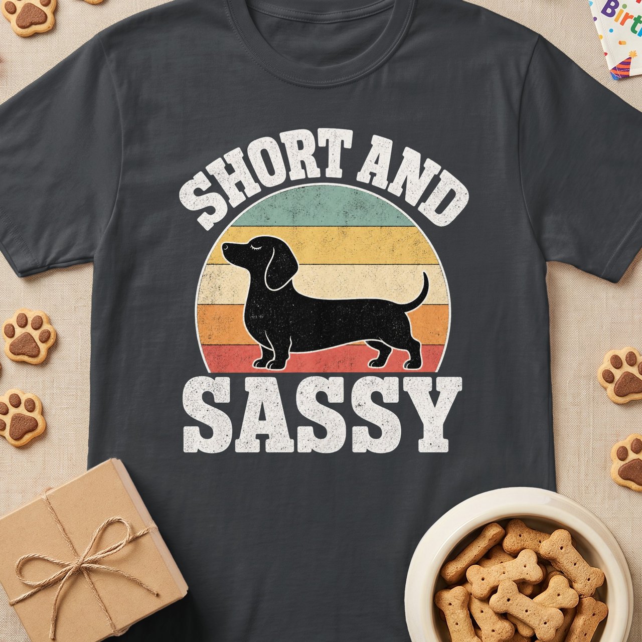 Short and Sassy Dachshund T-Shirt