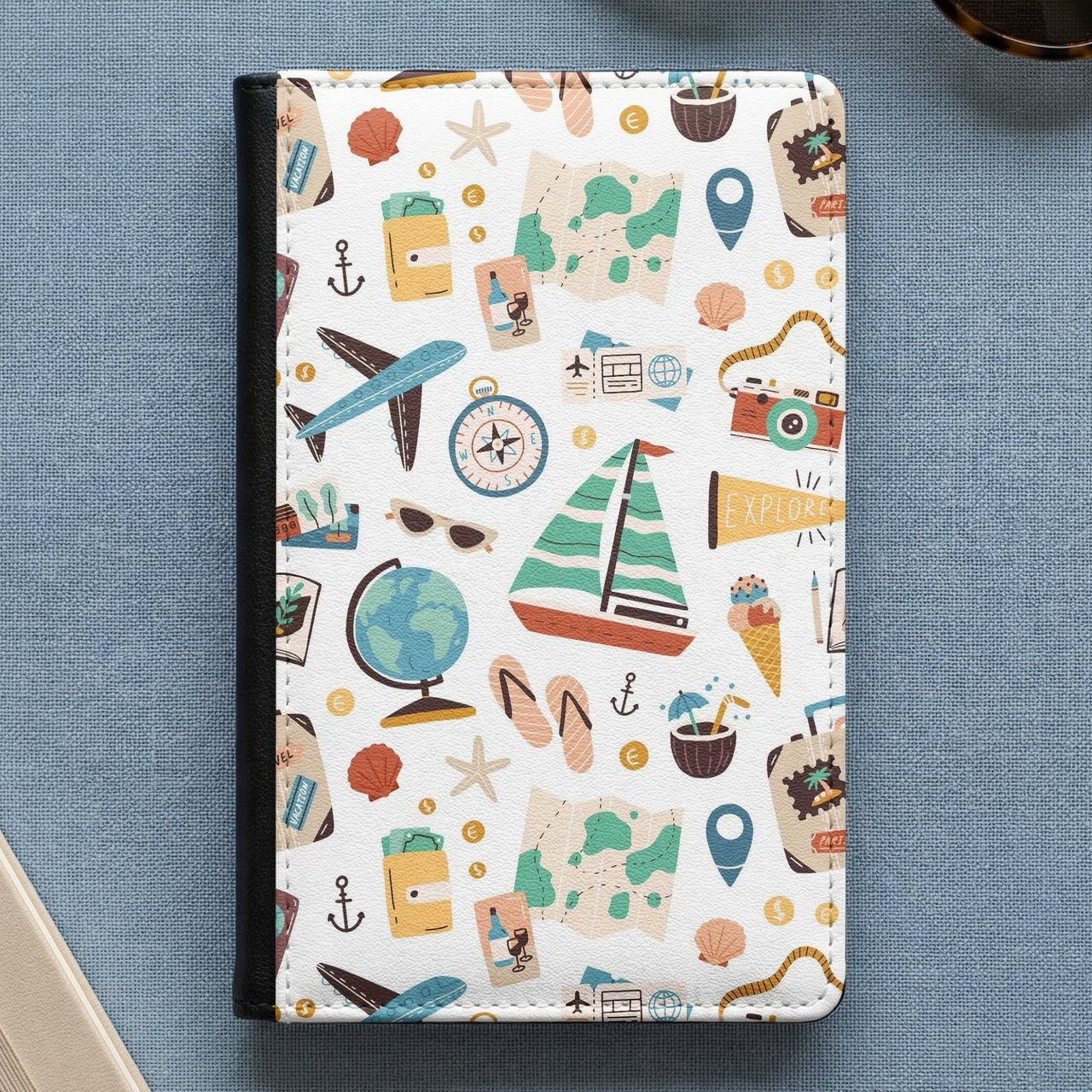 Summer Wanderlust Passport Cover