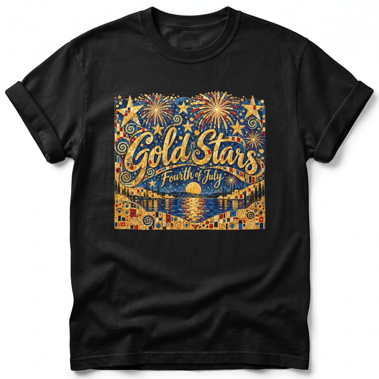 Gold Stars ~ Comfort Colors Premium Tee