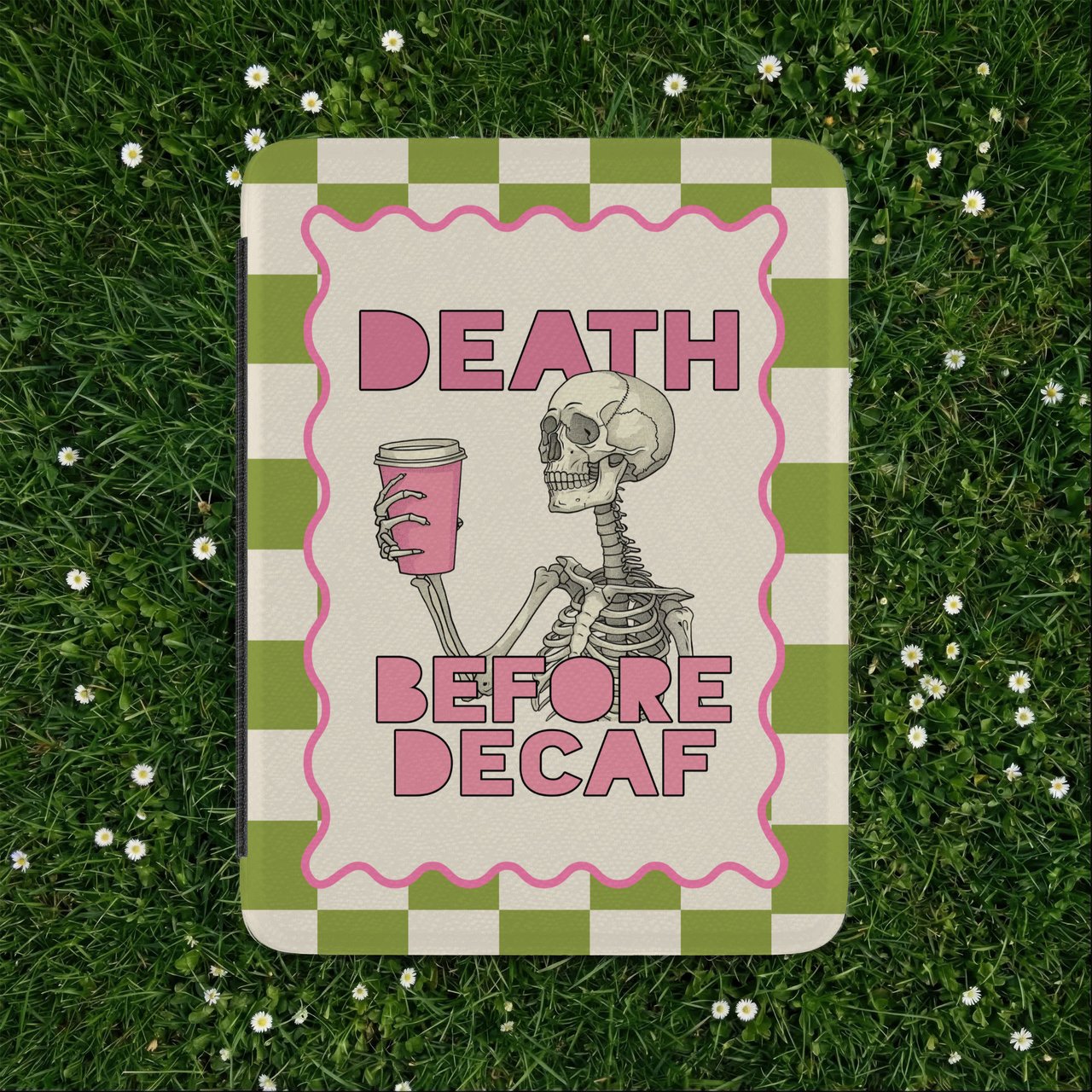Death Before Decaf Kindle Case