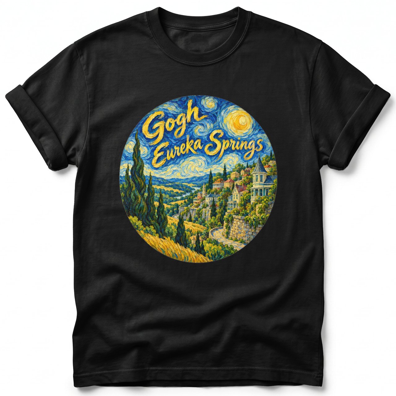 Gogh Eureka Springs ~ Comfort Colors Premium Tee
