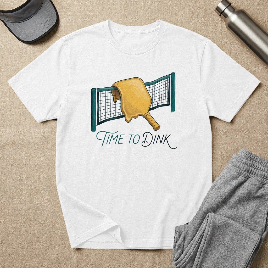 Time to Dink Pickleball Tee