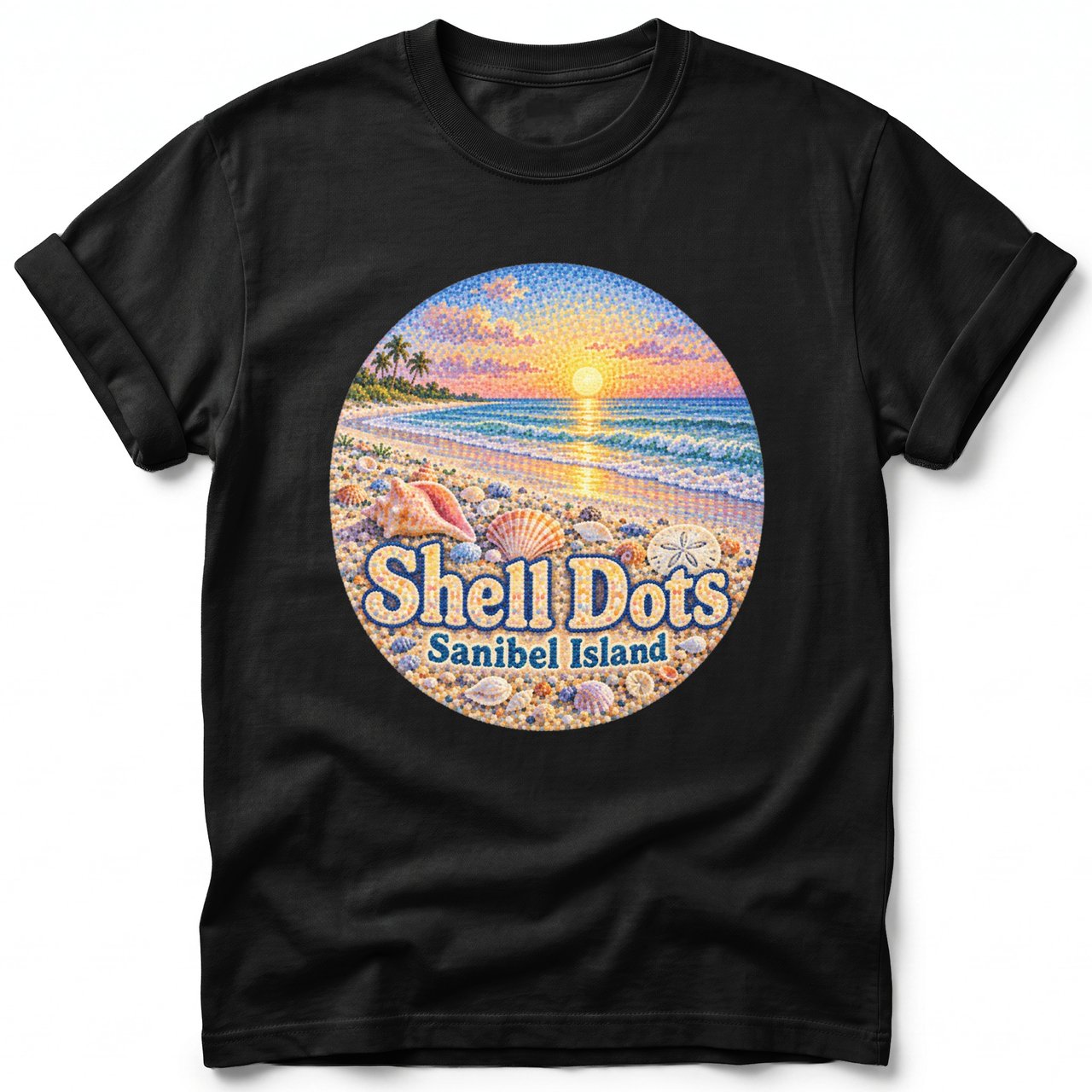 Shell Dots ~ Comfort Colors Premium Tee