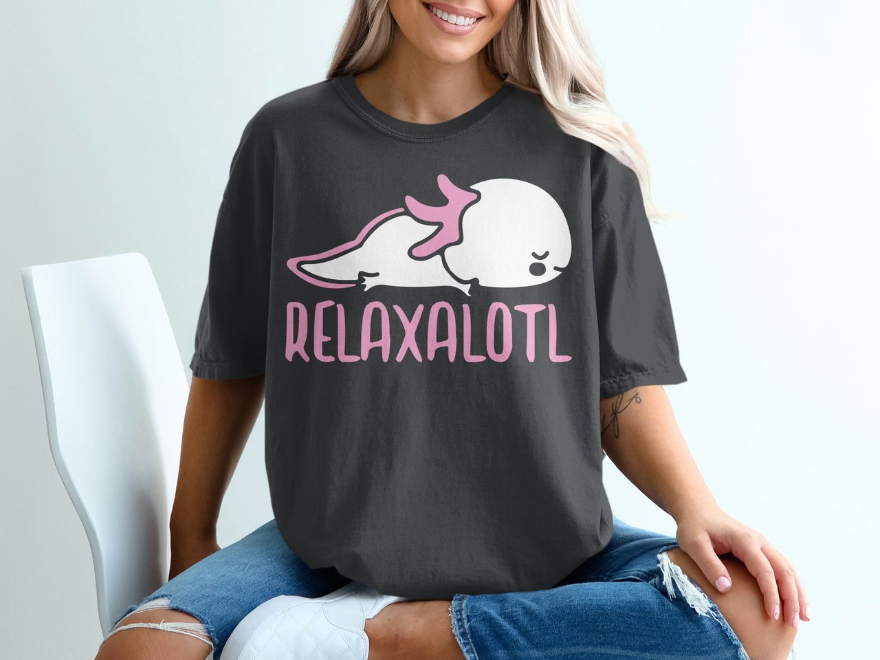 Relaxalotl Graphic Tee