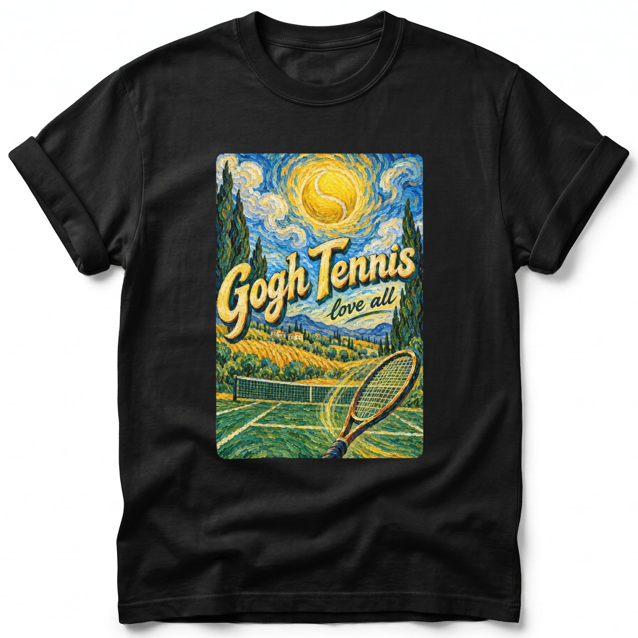 Gogh Tennis ~ Comfort Colors Premium Tee