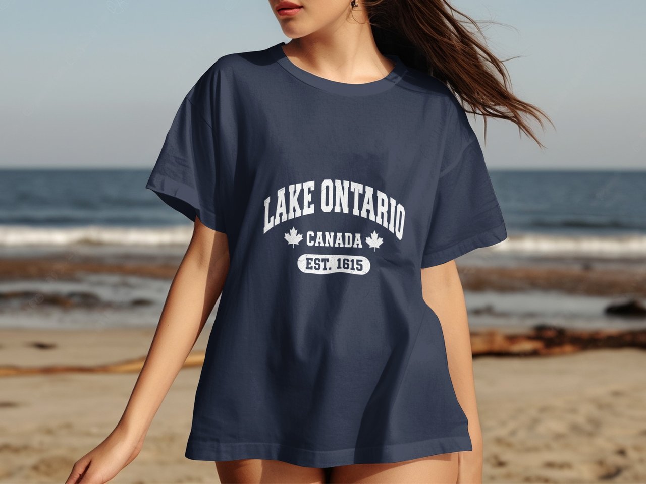 Vintage Lake Ontario Canada Tee