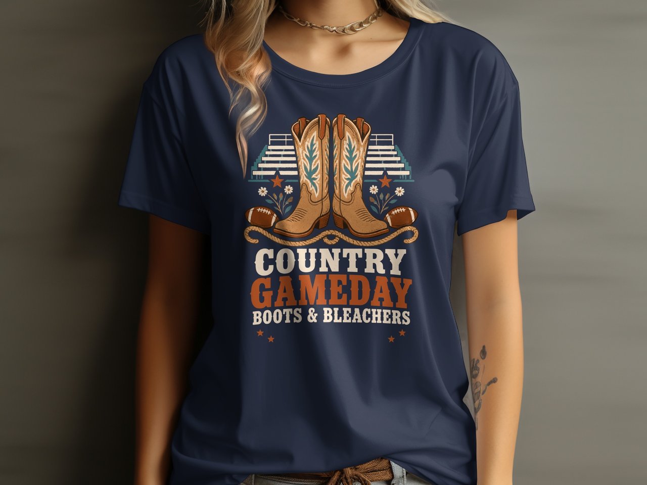 Country Gameday Tee or Sweatshirt