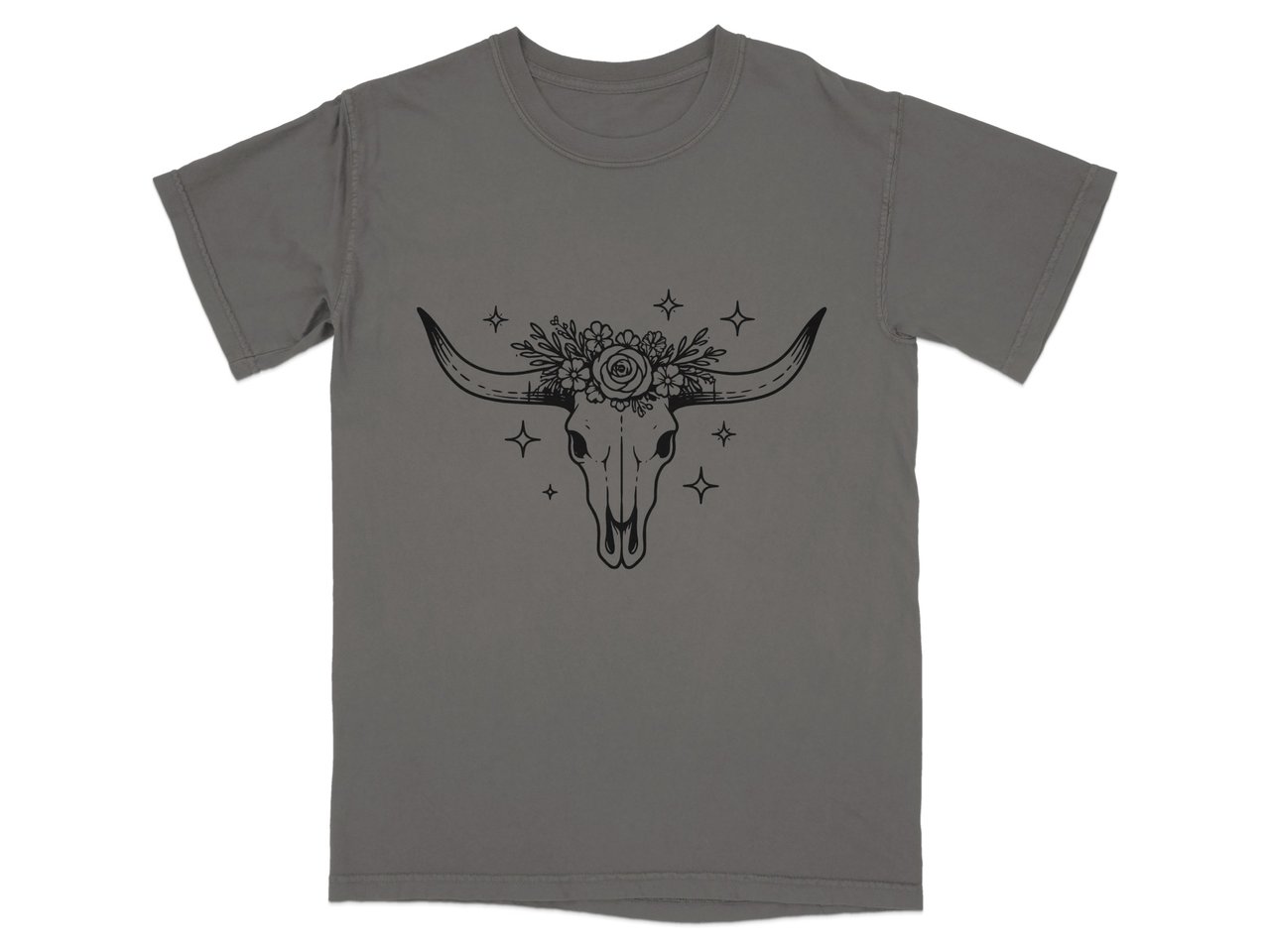Desert Bloom Skull T-Shirt