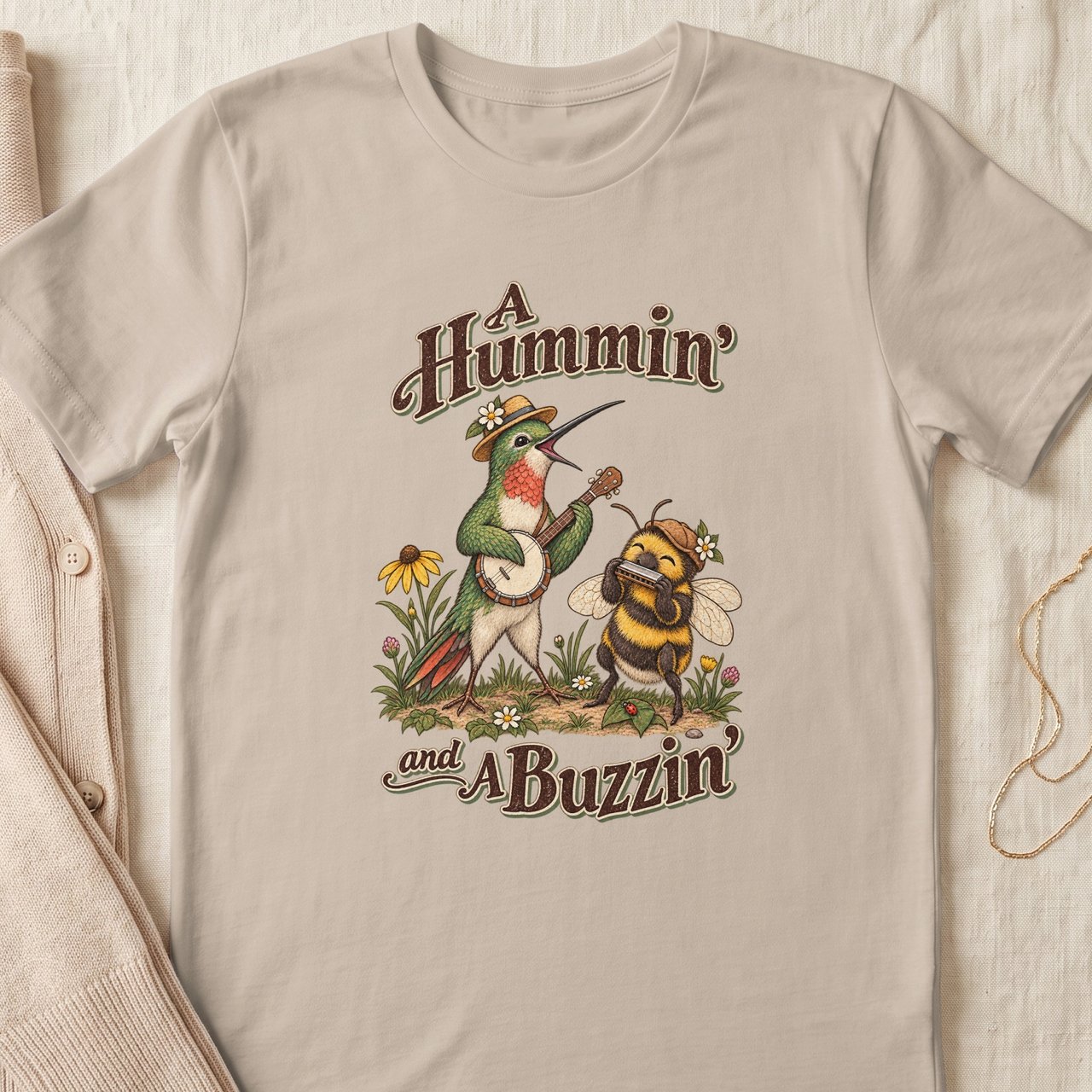 A Hummin' and A Buzzin' Tee