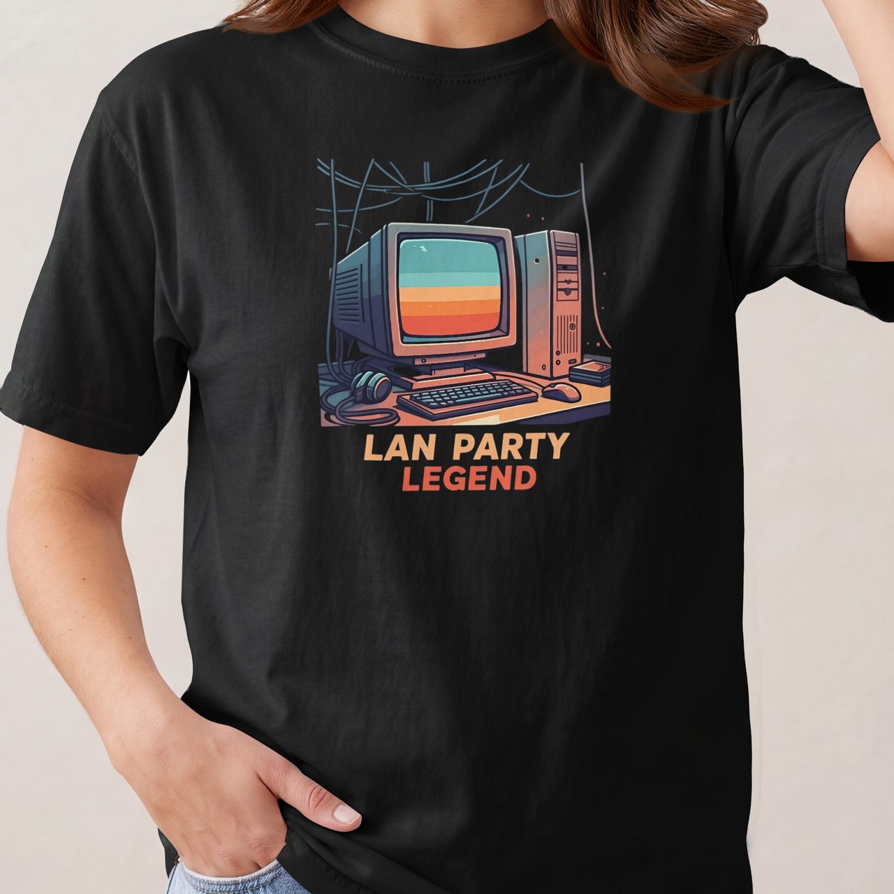 Lan Party Legend Design