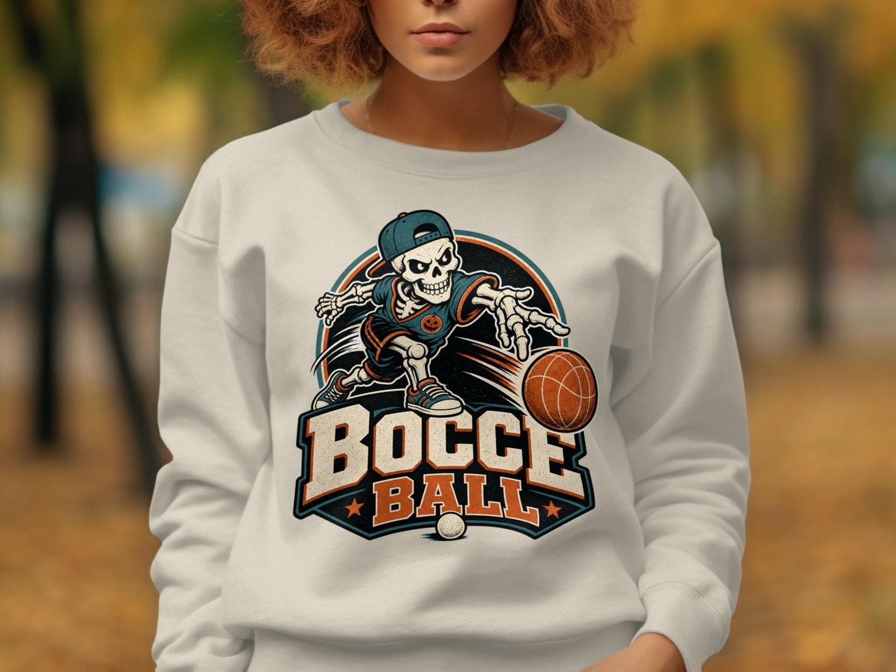 Skeleton Bocce Ball Sweatshirt