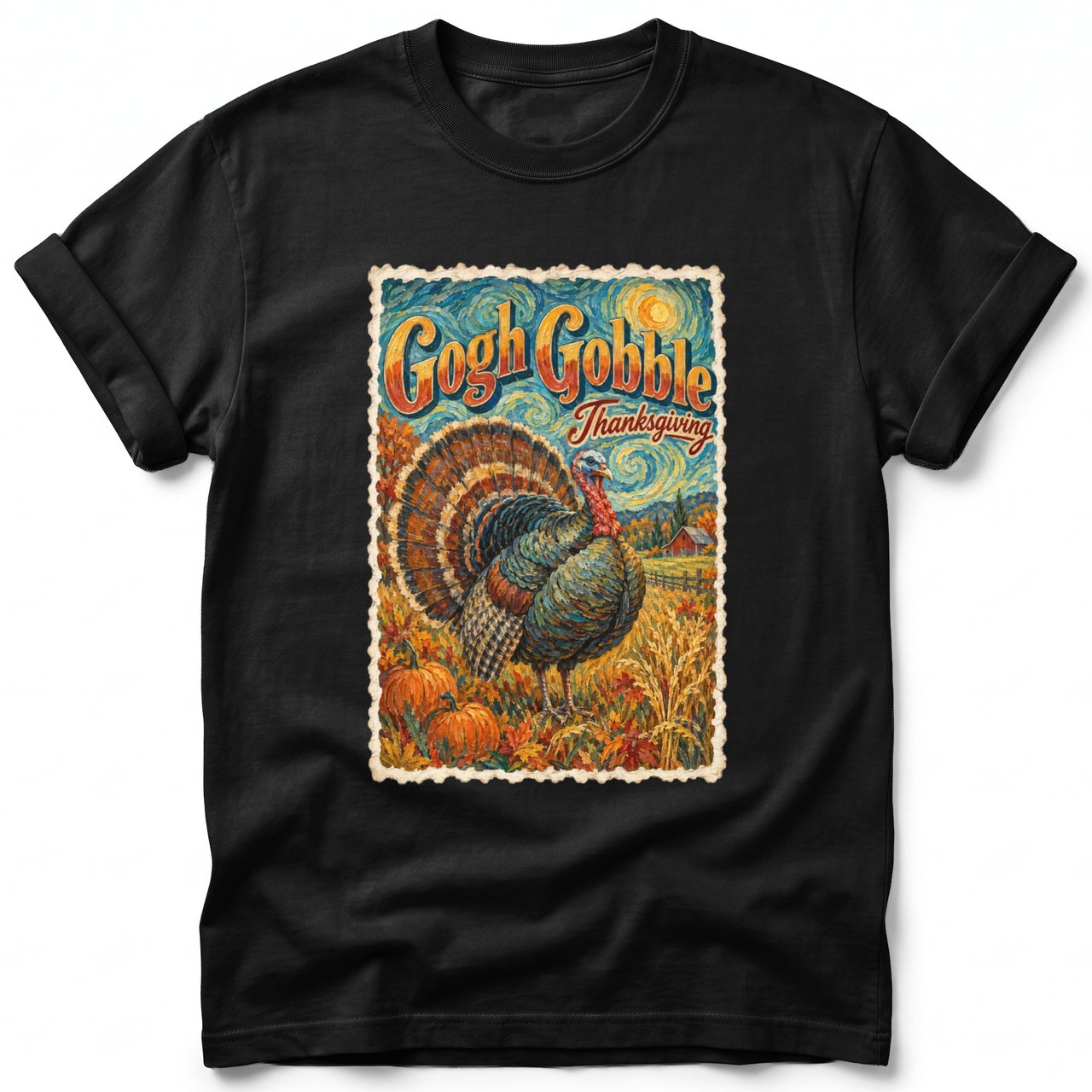 Gogh Gobble ~ Comfort Colors Premium Tee