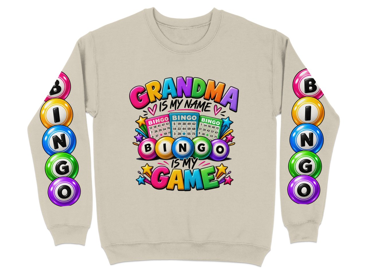 Grandma Bingo Is My Game Sweatshirt