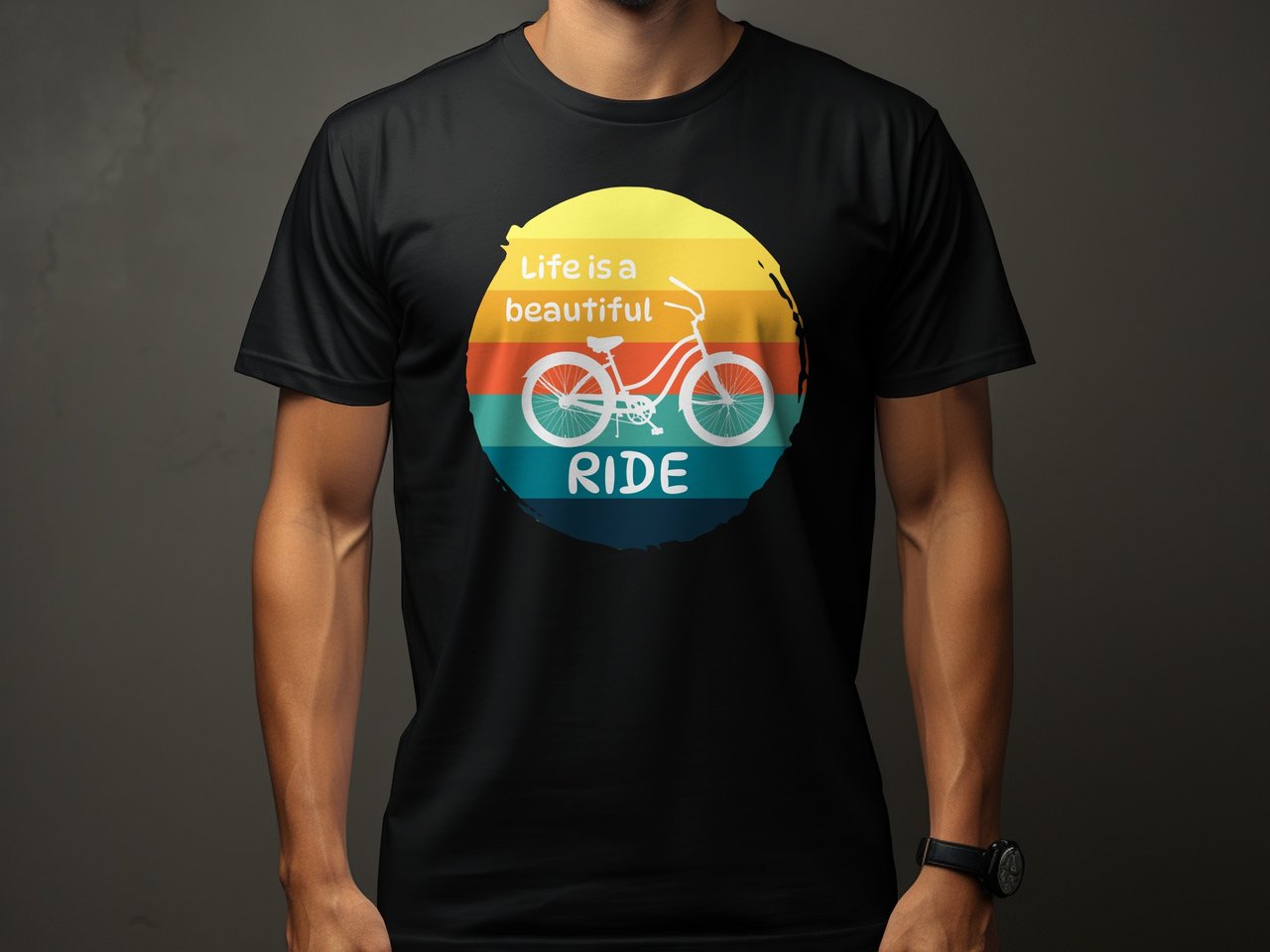 Life Is a Beautiful Ride | Beach Cruiser Shirt