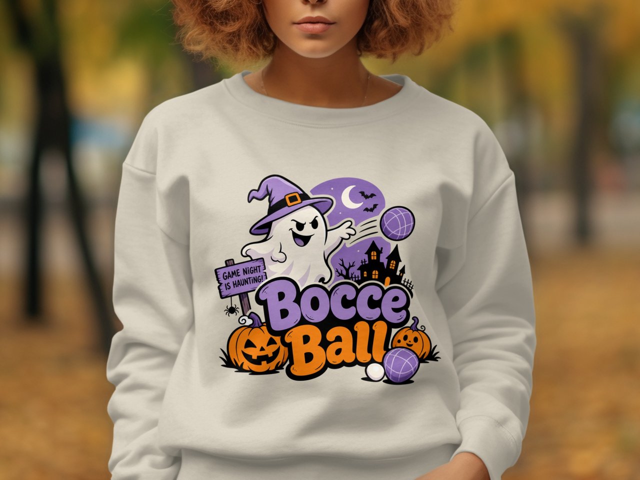Halloween Bocce Ball Sweatshirt