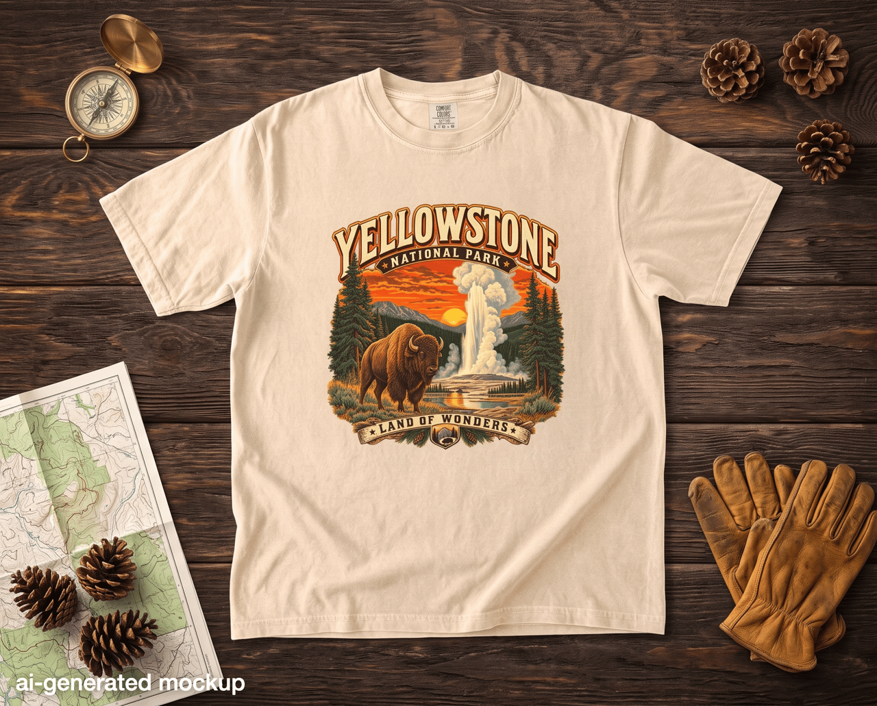 Yellowstone National Park Tee