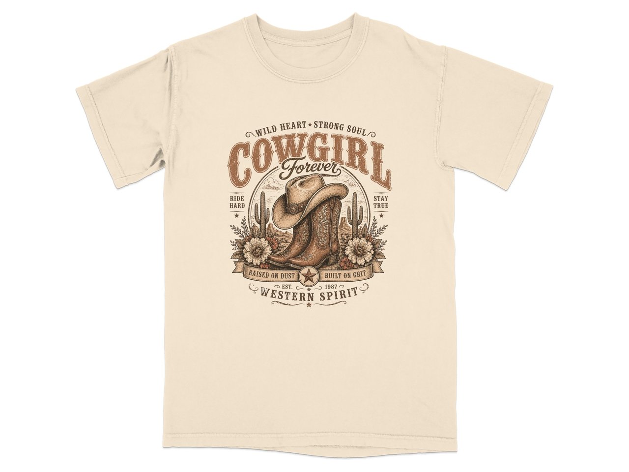 Wild Heart Cowgirl Spirit T-Shirt
