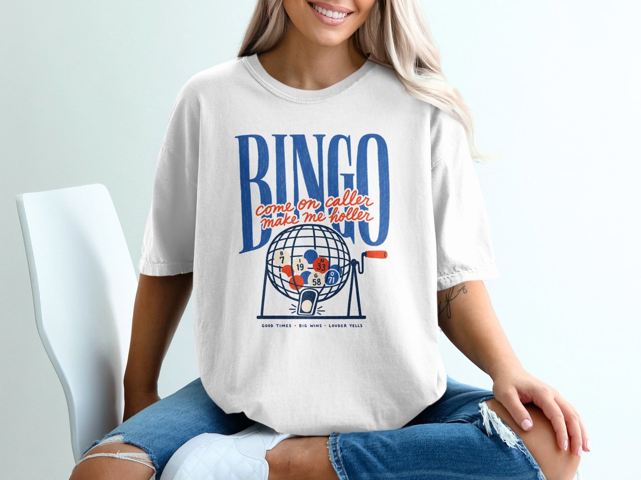 Come On Caller Bingo Tee