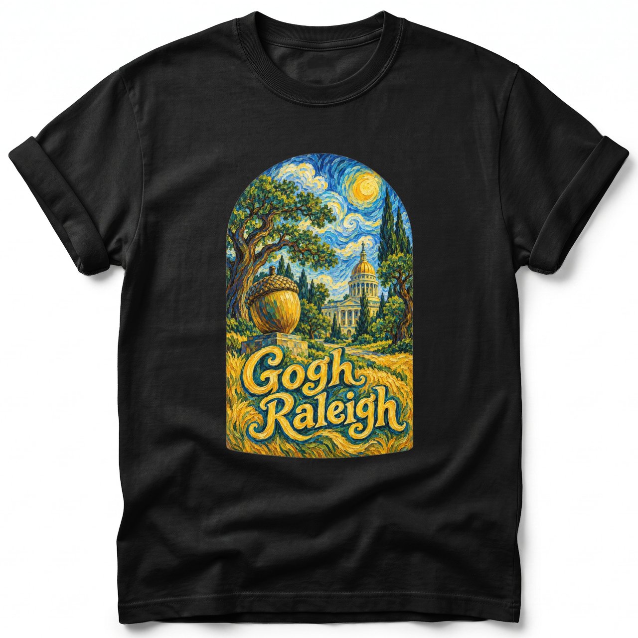 Gogh Raleigh ~ Comfort Colors Premium Tee