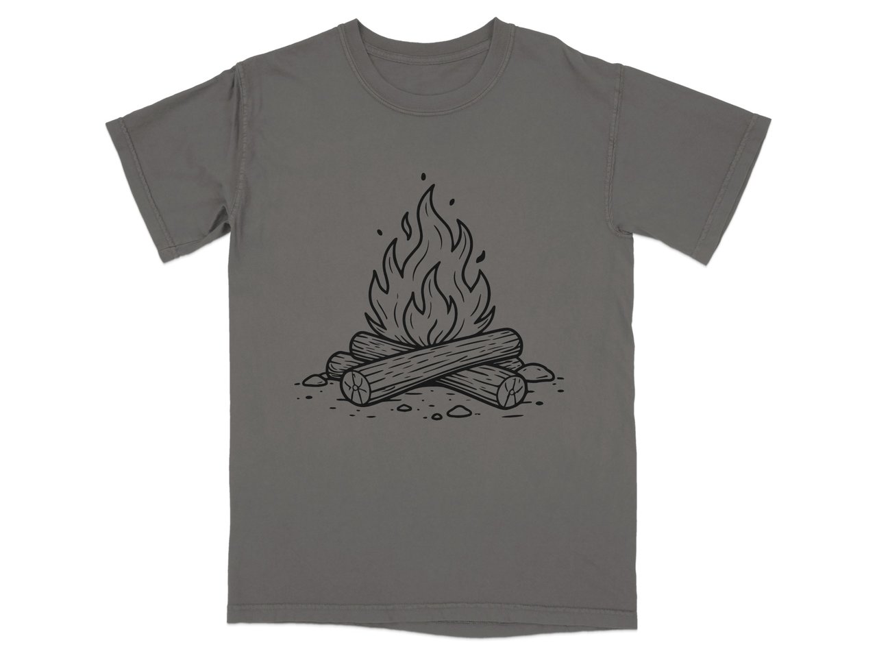 Campfire Glow Graphic T-Shirt