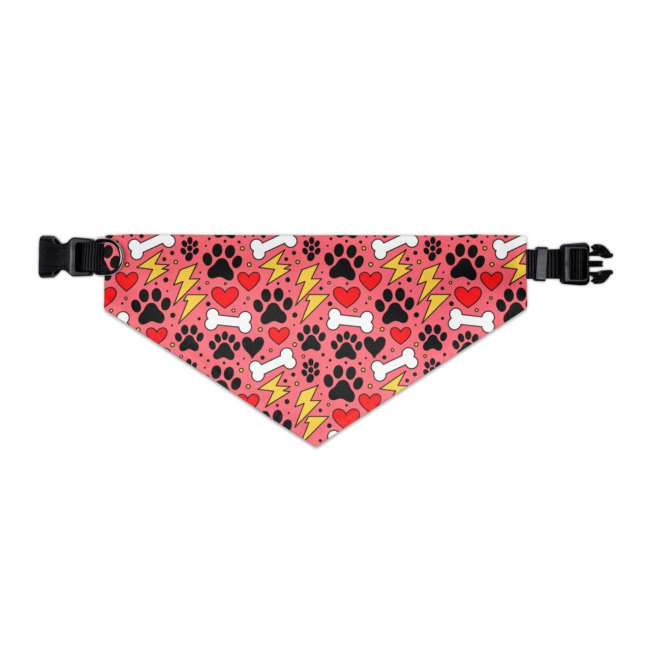 Paws and Lightning Pet Bandana | Dog Bandana | Cute Pet Accessory | Dog Lover Gift